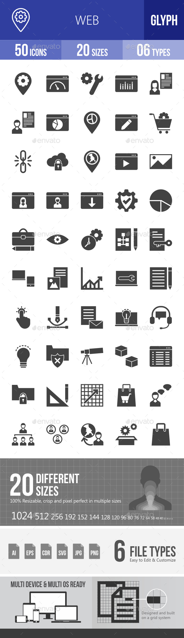 Web Glyph Icons