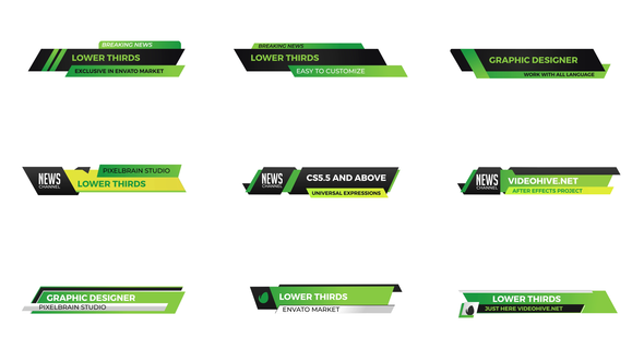 Lower Thirds Pack