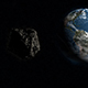 Asteroid Passing Close to Earth - VideoHive Item for Sale