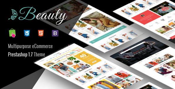 Beauty - Modern Responsive PrestaShop 1.7  Fashion Theme