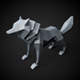 Low Poly Wolf - 3DOcean Item for Sale