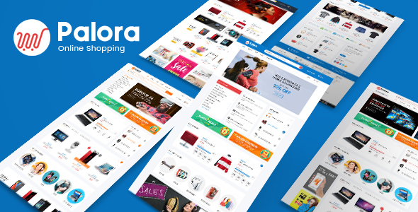 Palora – Electronics Shop eCommerce HTML Template