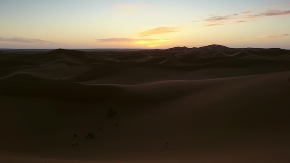 Sahara Desert at Sunrise