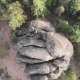Aerial View of the Rocks in the Siberian Nature Reserve Stolby - VideoHive Item for Sale