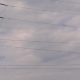 Cloudy Morning Sky and a High-voltage Line - VideoHive Item for Sale