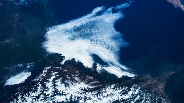 Aerial View From Space alt