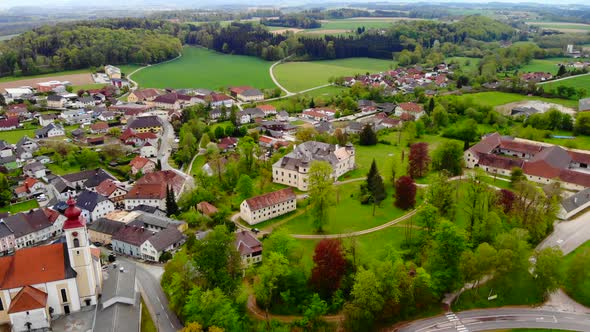 Drone Video of an Austrian Village