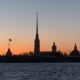 Peter and Paul Fortress Night  Is the Original Citadel of St. Petersburg, Russia - VideoHive Item for Sale