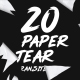 20 Paper Tear Transitions - VideoHive Item for Sale