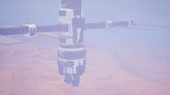 Colony on Mars Planet alt