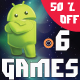 Bundle 6 Games Android  with different Gameplay - CodeCanyon Item for Sale