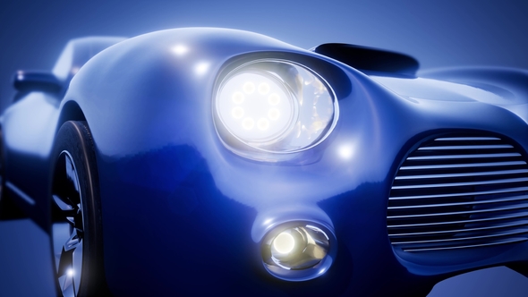 Car Chassis with Engine alt