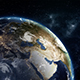Beautiful Earth Rotation 360 Degrees Cities at Night - VideoHive Item for Sale