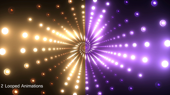 Lights Tunnel VJ Loop alt