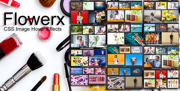 Flowerx - Efekty naświetlania obrazu CSS3