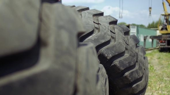 Heavy Tractor's Tire