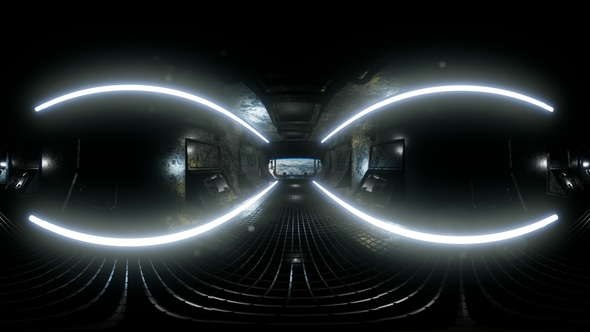 International Space Station Orbiting Earth in Virtual Reality alt