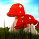 Cartoon Mushrooms - VideoHive Item for Sale