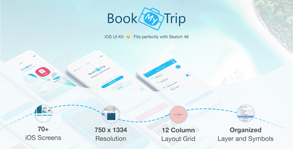 BookMyTrip - aplikacje mobilne z interfejsem użytkownika do podróży