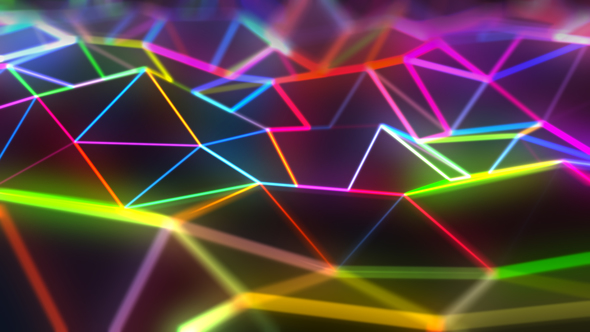 Abstract Triangle Background 02