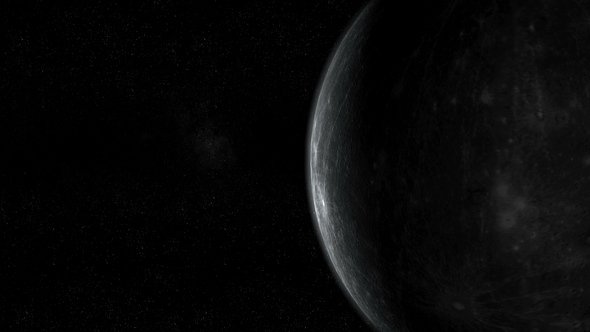 Mercury Planet in the Outer Space