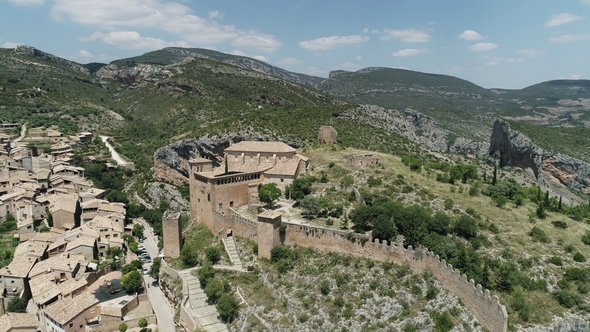 Collegiate Castle of Santa Maria La Mayor Alquezar Huesca Spain