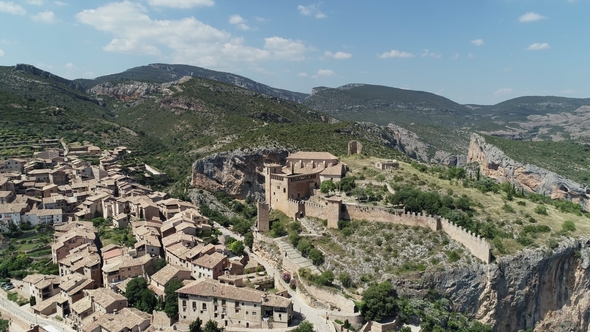 Collegiate Castle of Santa Maria La Mayor Alquezar Huesca Spain