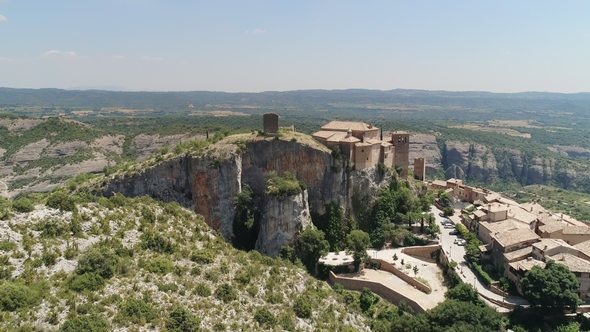 Collegiate Castle of Santa Maria La Mayor Alquezar Huesca Spain