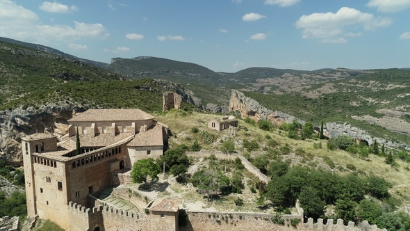 Collegiate Castle of Santa Maria La Mayor Alquezar Huesca Spain