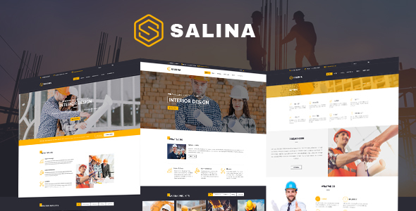 Building Construction Template using Bootstrap – Salina