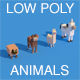 Low Poly Animals - 3DOcean Item for Sale
