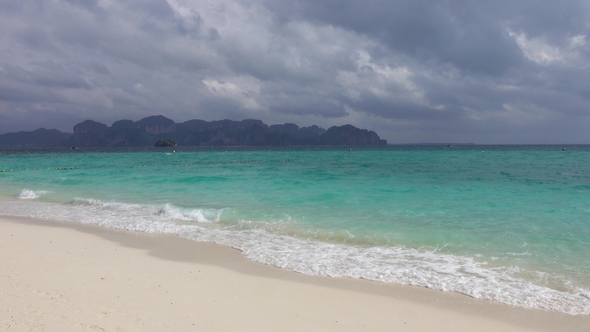 Landscape on Tropical Poda Island in Thailand