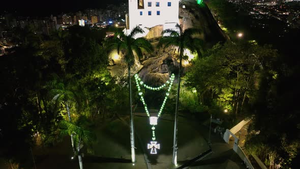 Penha Church Convent at Vila Vellha Vitória  Espírito Santo Brazil.