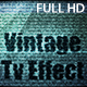 Vintage TV Effect - VideoHive Item for Sale