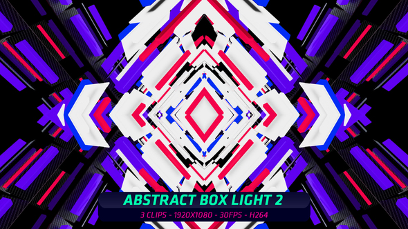 Abstract Box Light 2 (3 in 1)