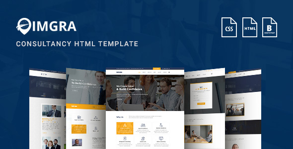 IMGRA – Immigration Business Consultancy Services Agency Template