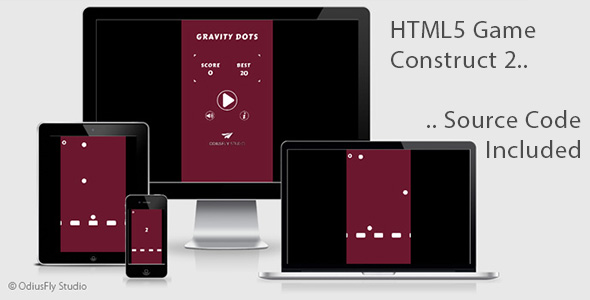 Gravity Dots - HTML5 Game