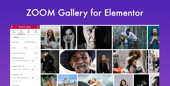 GT3 Zoom Gallery for Elementor Page Builder