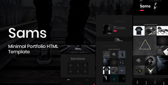 Sams - Minimal Portfolio HTML Template