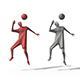 Low Poly Posed People Pack 12 - Soccer - 3DOcean Item for Sale