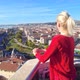 Woman By Nice From Panoramic Bell Tower - VideoHive Item for Sale
