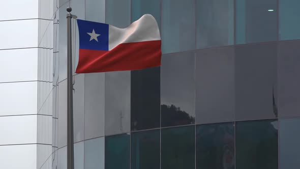 Chile Flag  Background 2K