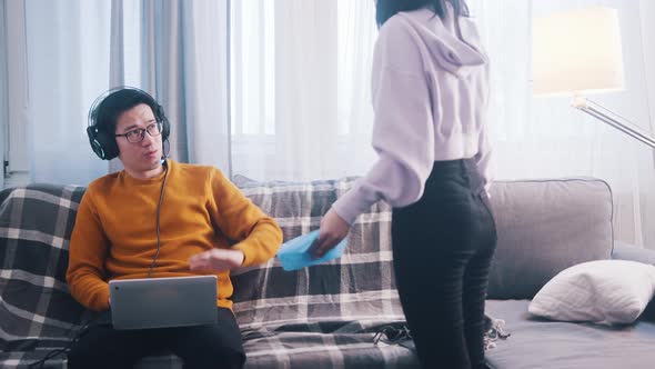 Young Couple Having an Argument