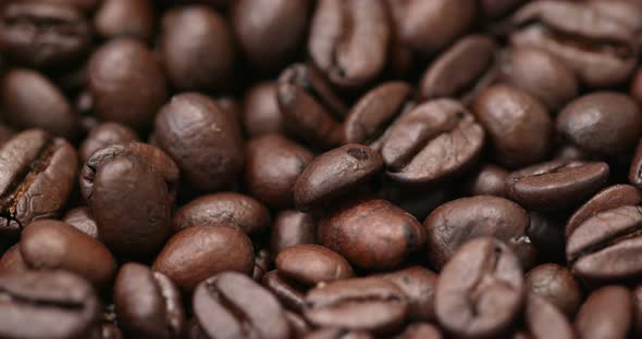 Roasted Brown coffee bean