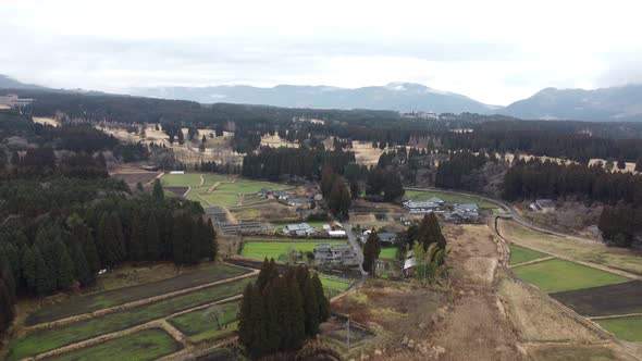 The Aerial view of Kumamoto