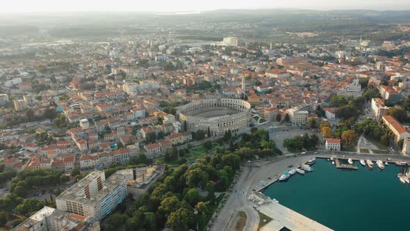 City of Pula Aerial 