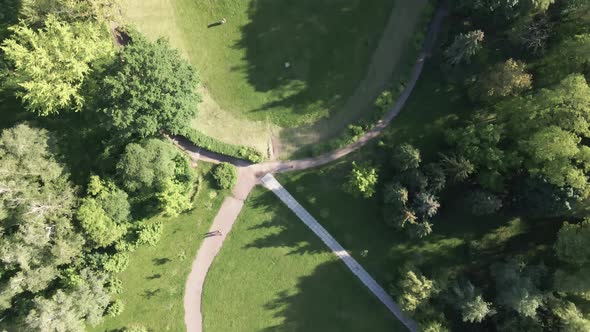 Kyiv, Ukraine: Babi Yar. Memorial Mass Murder of Jews. Aerial View