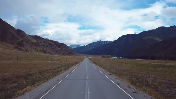Altai Mountain Road
