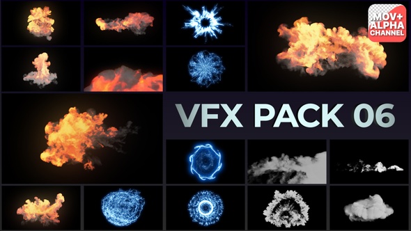 VFX Elements Pack 06 | Motion Graphics alt