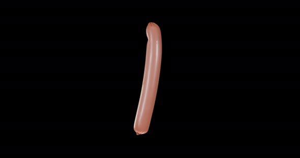 Sausage. Alpha Channel